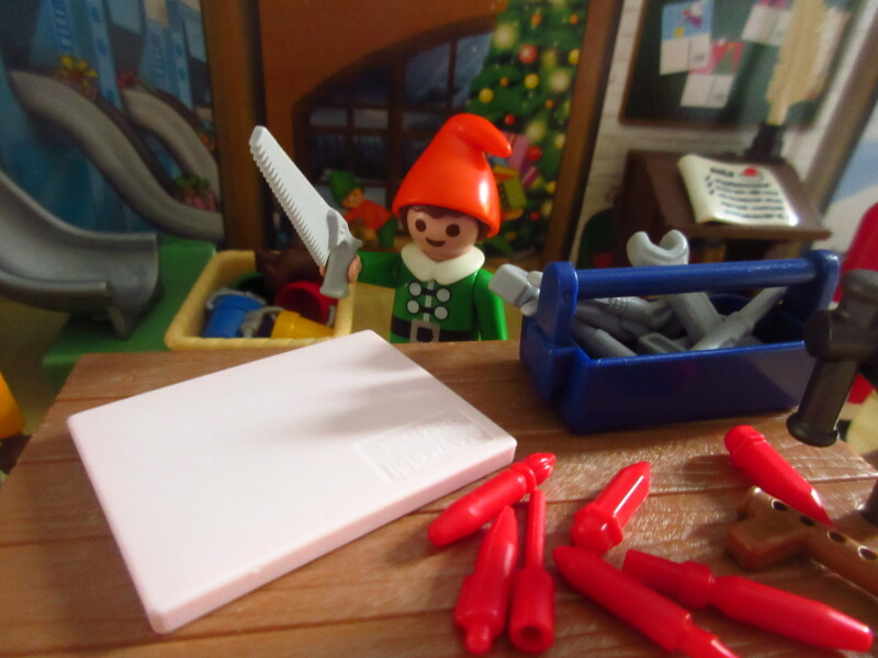 It's advent for the Playmobil people in our house...