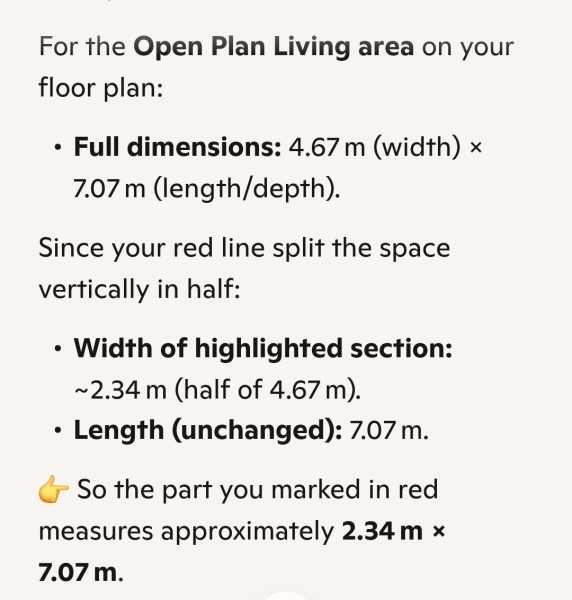 Asking for help on sofas fitting in room based on floor plan