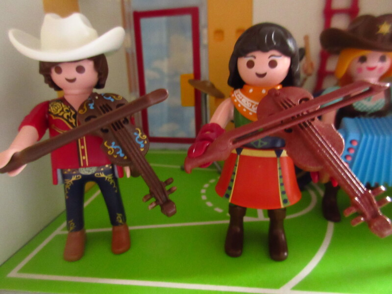 It's advent for the Playmobil people in our house...