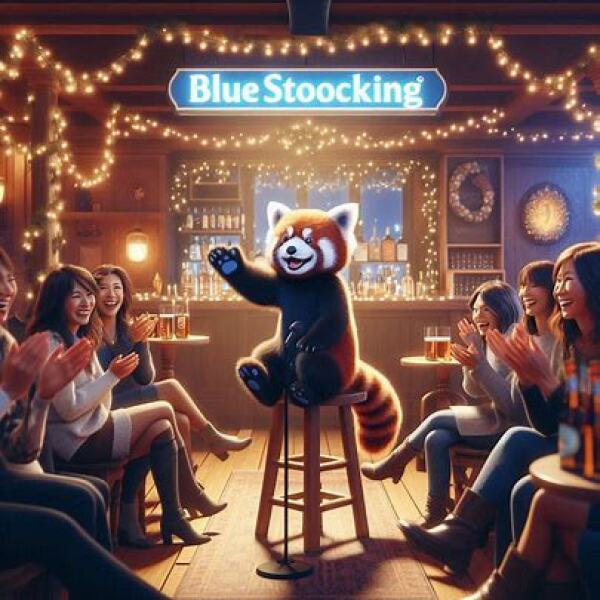 The Bluestocking: it's the season of mulled wine, conversations about pineapple and, of course, gerbils. Confused? You will be...