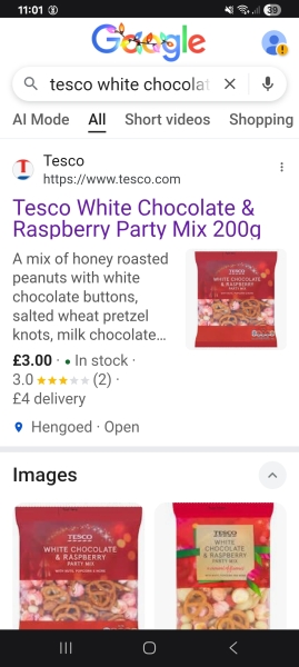 Secret Santa £10 budget loves pink and crisps apparently