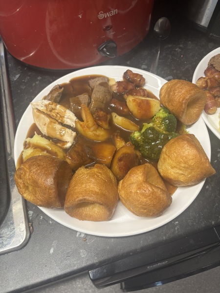 Go on then, show me your dinner