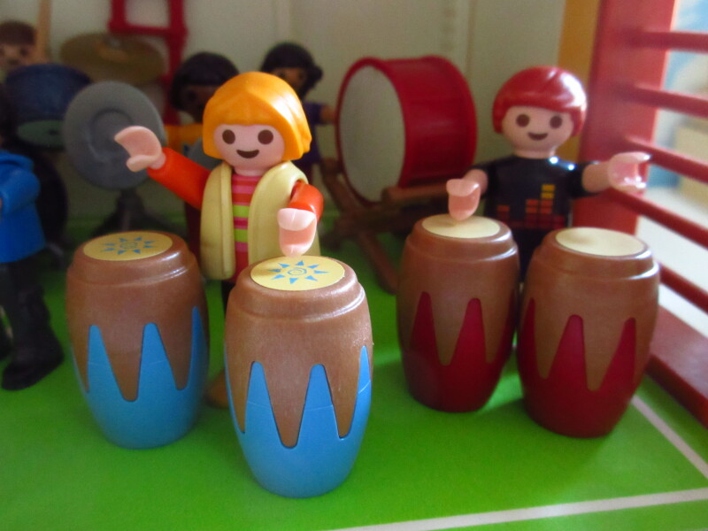 It's advent for the Playmobil people in our house...