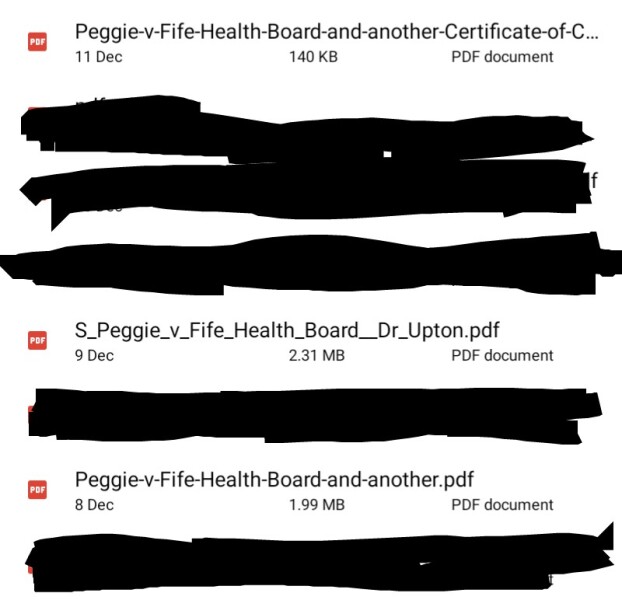 Sandie Peggie vs NHS Fife Health Board and Dr Beth Upton, following Employment Tribunal judgment - thread #59