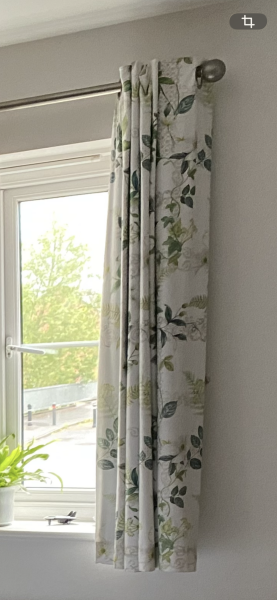 Duvet set to compliment these curtains