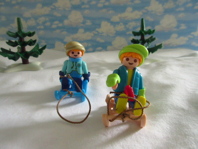 It's advent for the Playmobil people in our house...