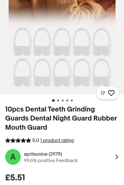 To think night mouthguards are extortionate - are there safe cheaper alternatives?