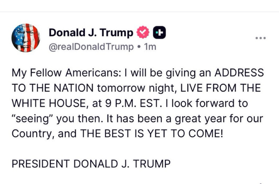 War (crimes) and Peace (prizes) - Trump Thread #151
