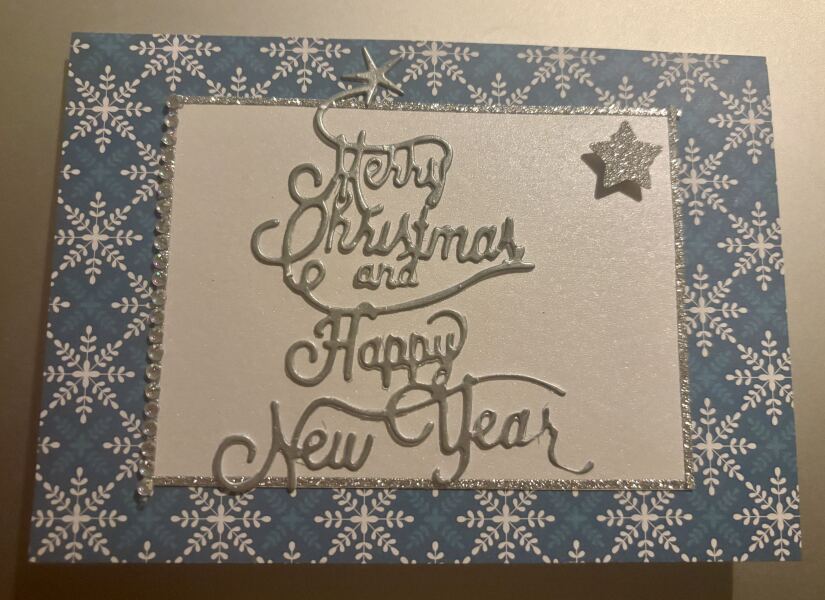 If someone sent you a (nicely) handmade Christmas card, would you think…