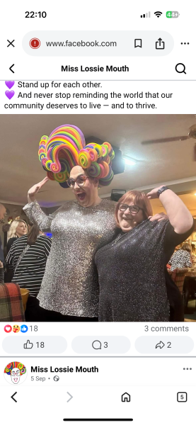 Anne Woodhouse v a drag queen teacher