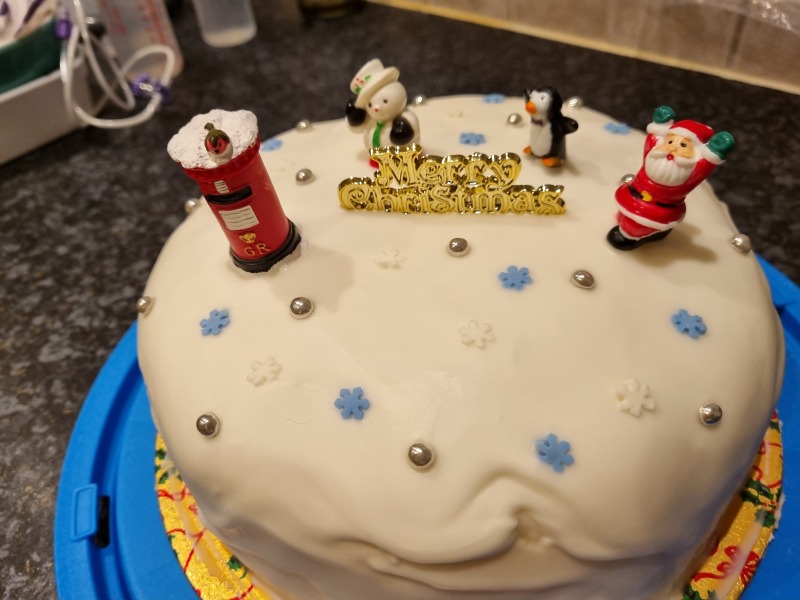 Christmas cakes! Come and show me yours.
