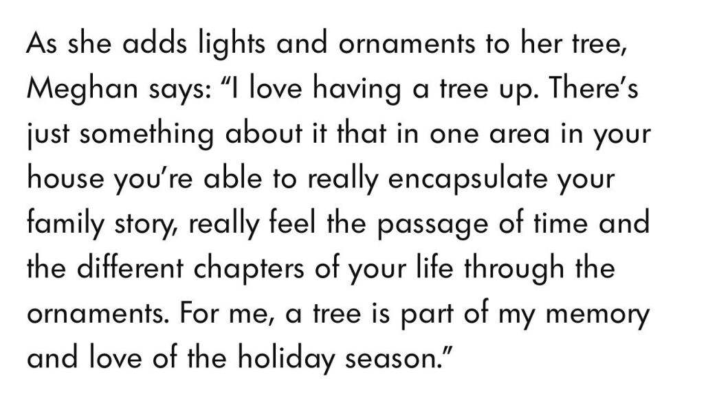 Meghan's "Holiday" special aired at 8 am British time today ...