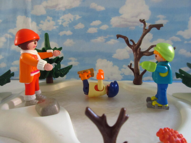It's advent for the Playmobil people in our house...