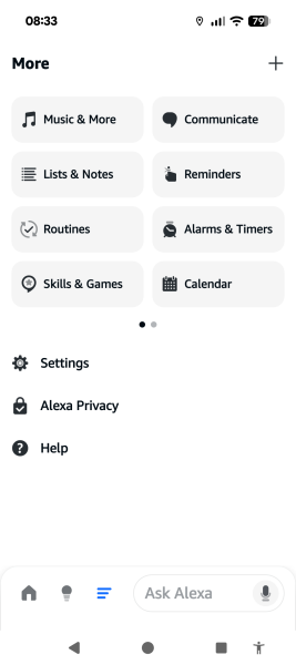 Alexa has just whispered to me - freaked out.