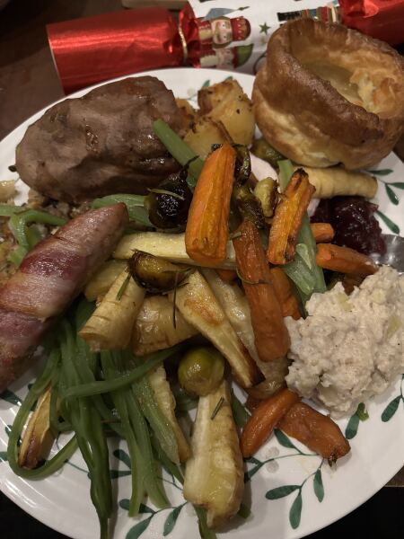 Go on then, show me your dinner