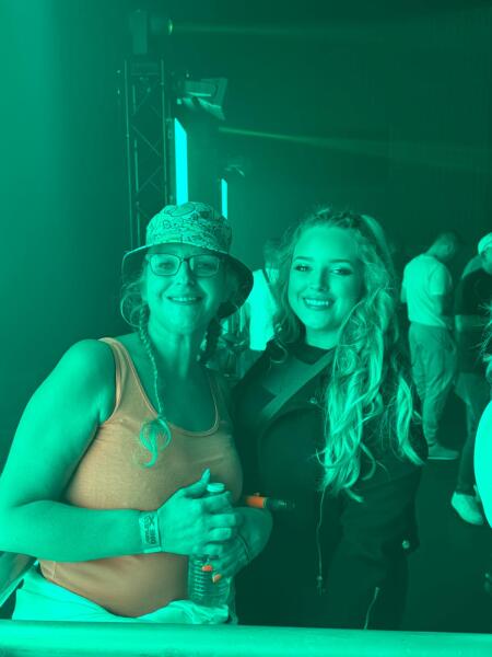 To go to a rave at 40...
