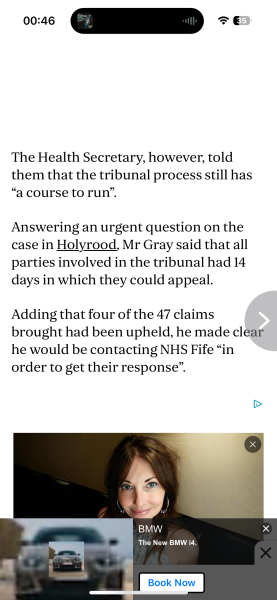NHS Fife tries to silence nurse - Sandie Peggie vs NHS Fife Health Board and Dr Beth Upton - thread #57