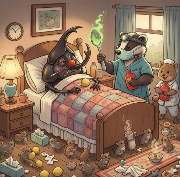 The Bluestocking: it's the season of mulled wine, conversations about pineapple and, of course, gerbils. Confused? You will be...