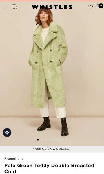 Has anyone seen this greenish sheepskin jacket?