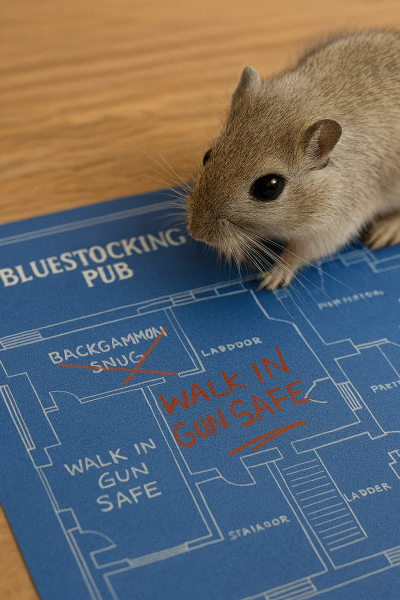 The Bluestocking: it's the season of mulled wine, conversations about pineapple and, of course, gerbils. Confused? You will be...