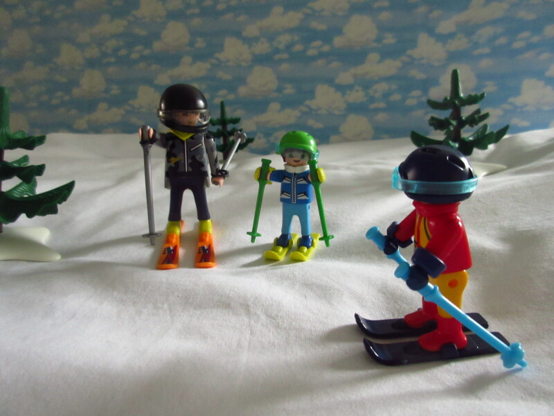 It's advent for the Playmobil people in our house...