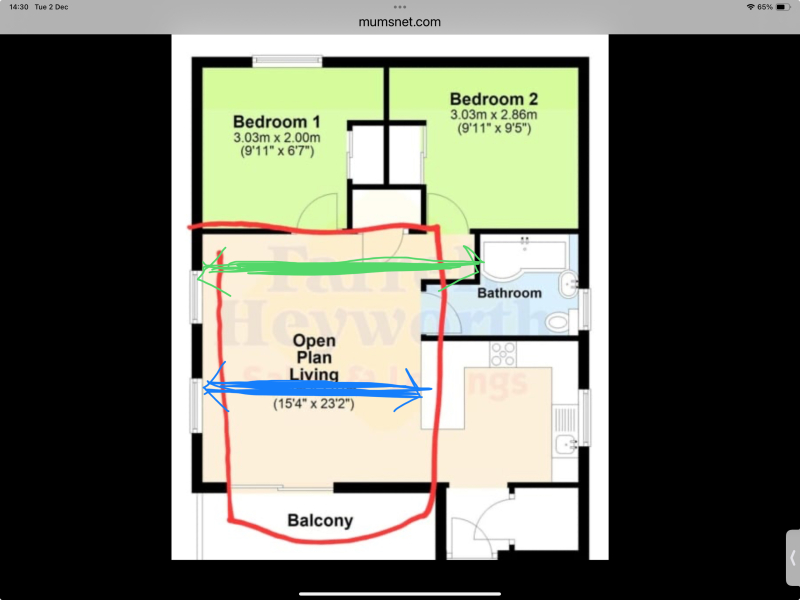 Asking for help on sofas fitting in room based on floor plan