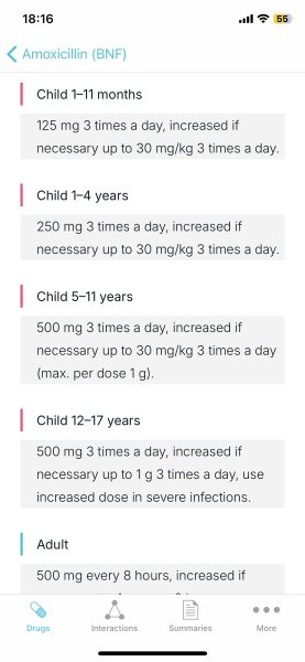 Child on antibiotics and a big dose should I be nervous?