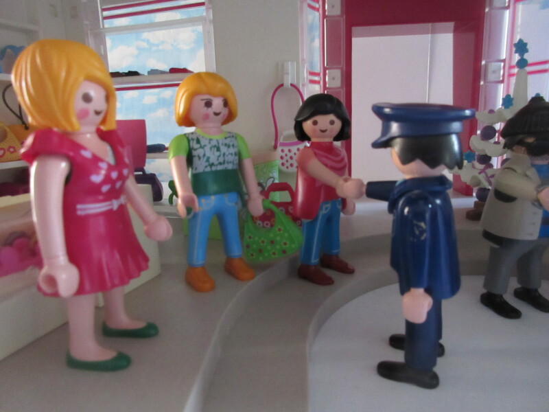 It's advent for the Playmobil people in our house...