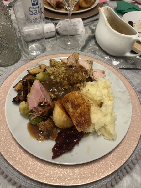 Go on then, show me your dinner
