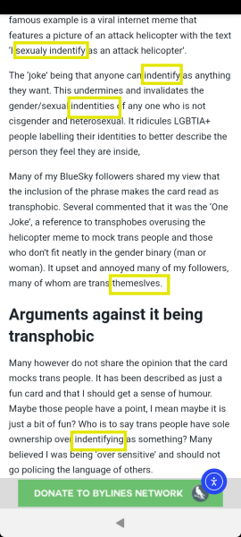 ‘Transphobic’ Christmas card pulled from Sainsbury’s