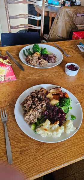 Go on then, show me your dinner