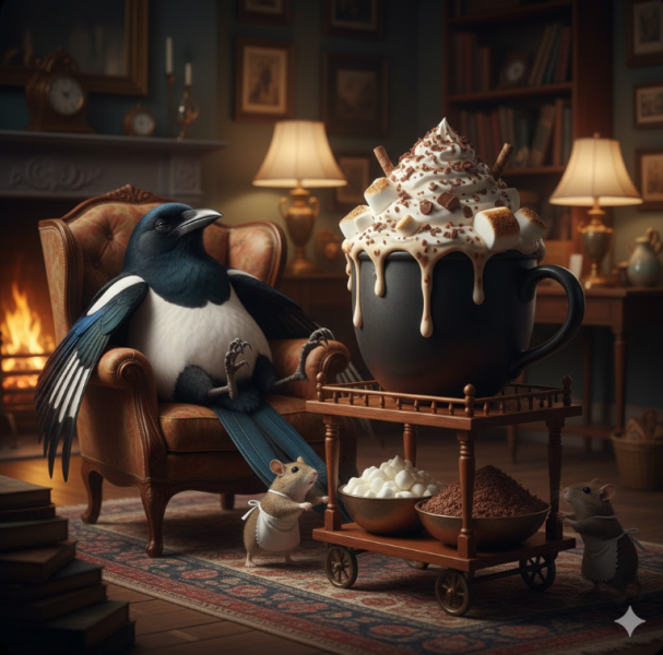 The Bluestocking: it's the season of mulled wine, conversations about pineapple and, of course, gerbils. Confused? You will be...