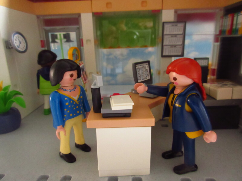 It's advent for the Playmobil people in our house...