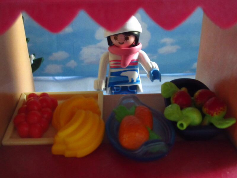 It's advent for the Playmobil people in our house...