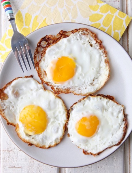 To ask if this is the most perfectly cooked fried egg you've ever seen?
