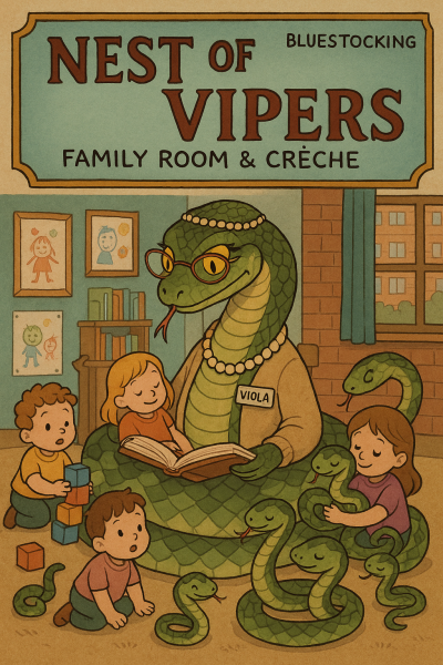 The Bluestocking: it's the season of mulled wine, conversations about pineapple and, of course, gerbils. Confused? You will be...