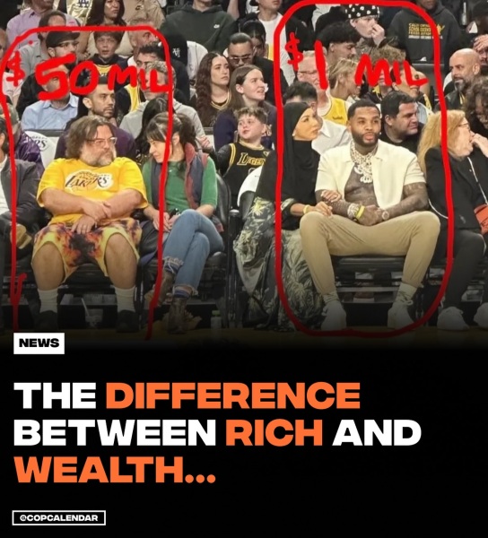 To think that if we’re making all this money but not showing it off… what’s the point?