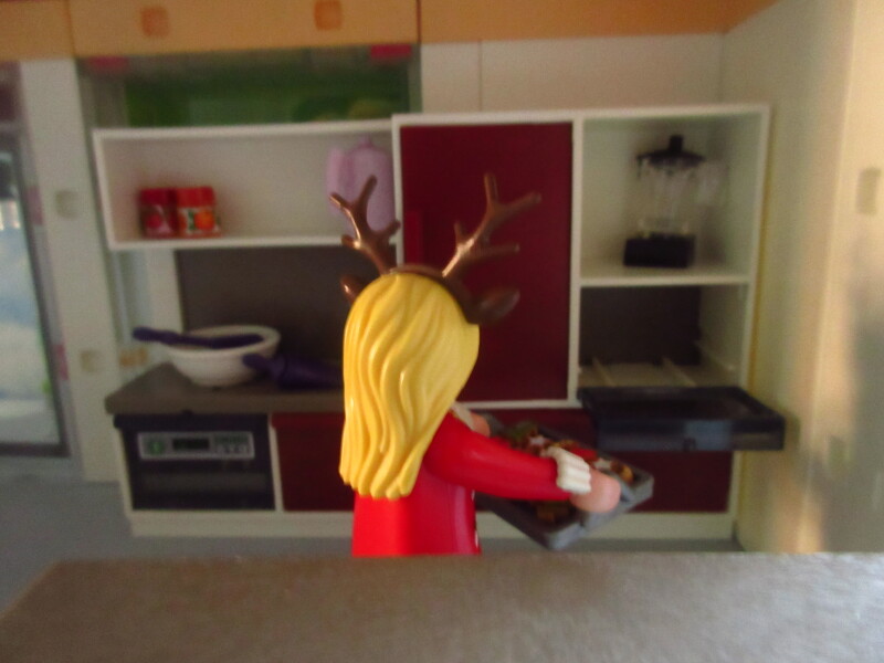 It's advent for the Playmobil people in our house...