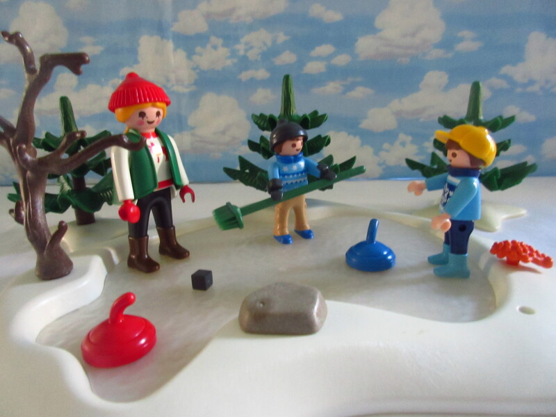 It's advent for the Playmobil people in our house...