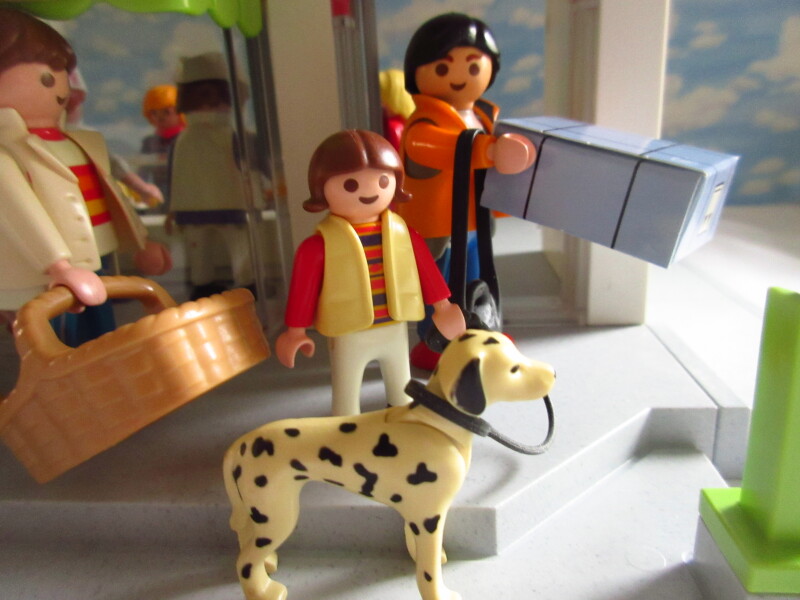 It's advent for the Playmobil people in our house...
