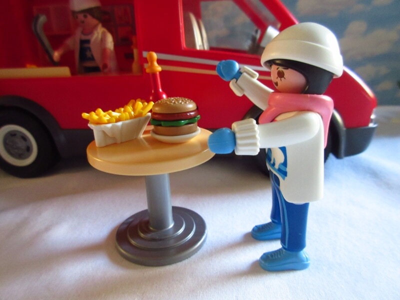It's advent for the Playmobil people in our house...