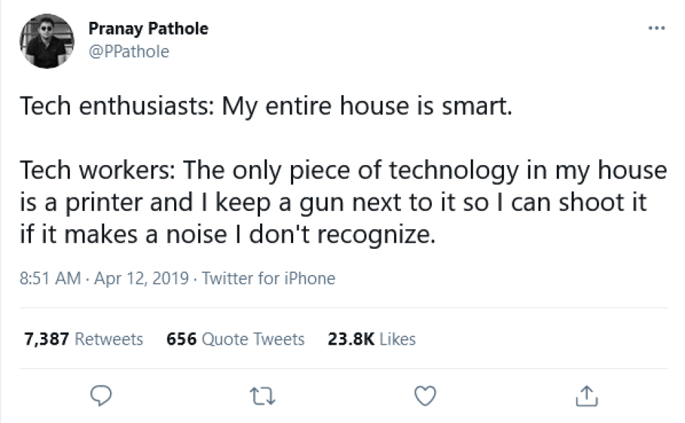 Alexa has just whispered to me - freaked out.
