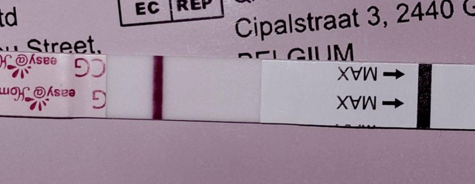 Dodgy test or early positive?