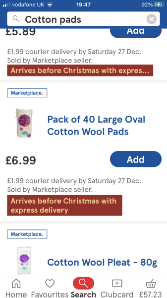 Tesco Marketplace. How can they allow these prices on their website?