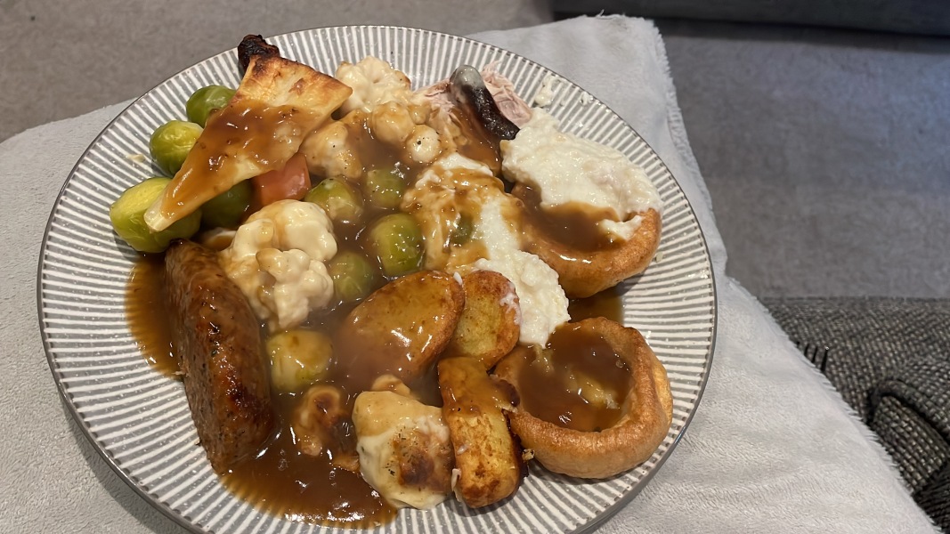 Go on then, show me your dinner