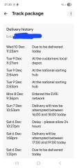 To think that my DPD parcel isnt coming today?