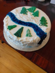 Christmas cakes! Come and show me yours.
