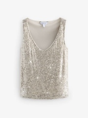Can anyone find me a v neck sparkly top that has a good fit to wear with jeans for a night out?
