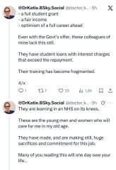 To wonder if the Doctors strike will still go ahead next week?