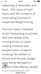 Husband is insistent on joining trail hunt tomorrow